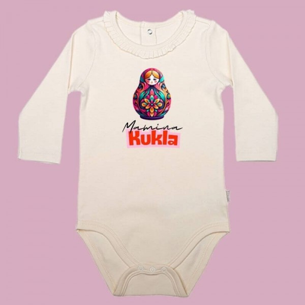 Matryoshka Baby Body langarm elegant Mamina Kukla