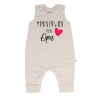 Vorschau: Strampler grau ohne Füße Spruch Miniversion Papa Vorschau: Strampler grau ohne Füße Spruch Miniversion Papa