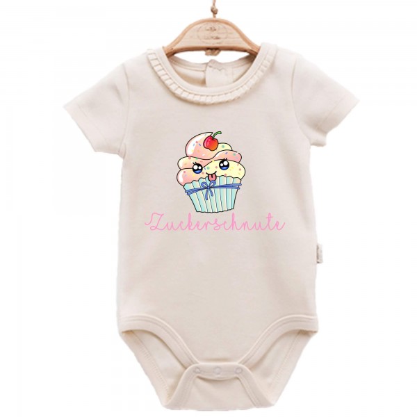 Baby Body kurzarm elegant Zuckerschnute