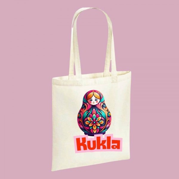 Matryoshka Stoffbeutel Kukla