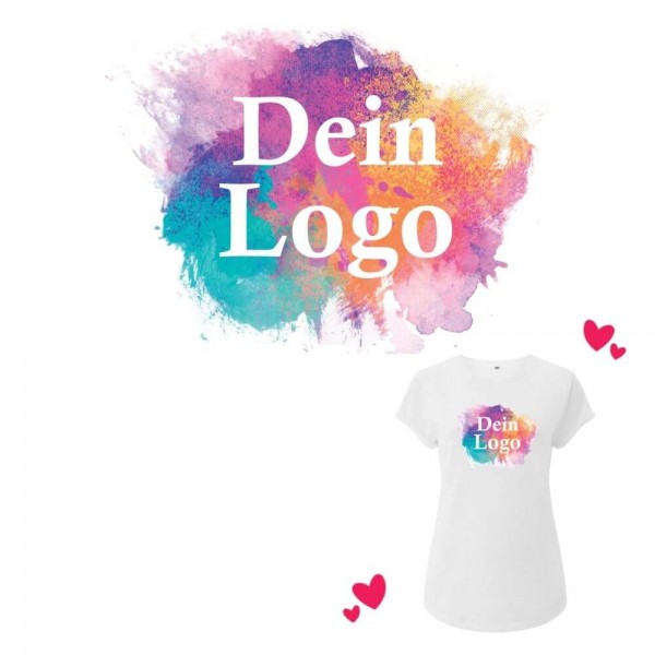 T-Shirt Mama personalisiert weiß