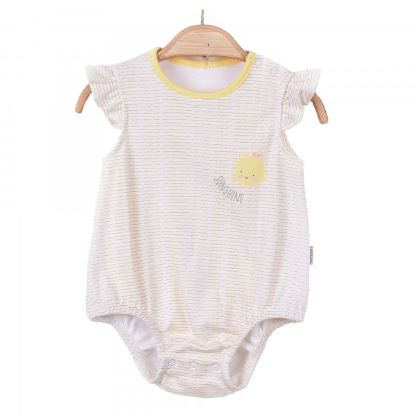 Kitikate Baby Body Yellow Design