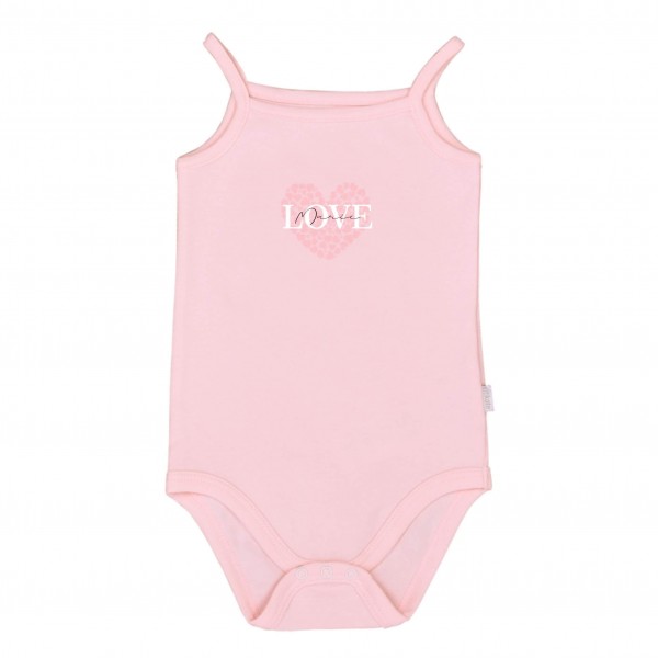 Baby Body Mädchen rosa Love Name