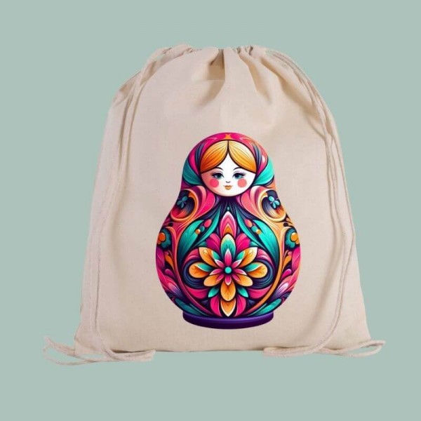 Matryoshka Turnbeutel klassisch