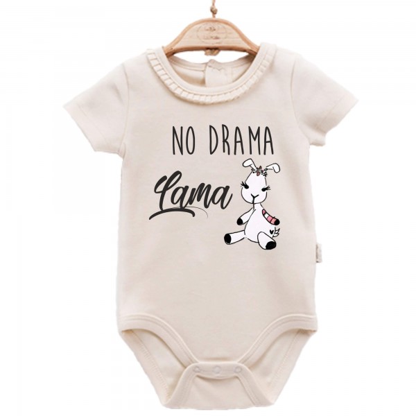 Baby Body kurzarm elegant Lama No Drama