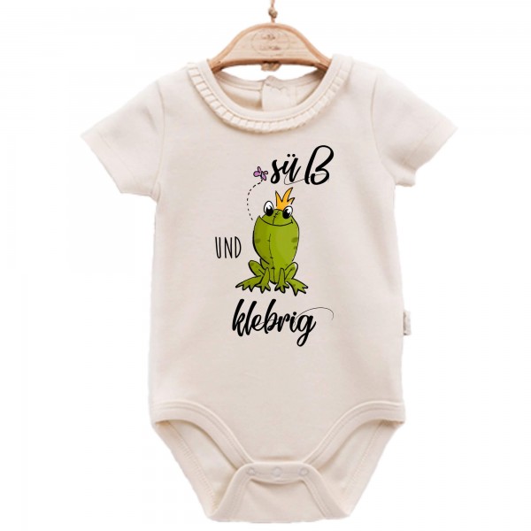 Baby Body kurzarm elegant Süß und Klebrig