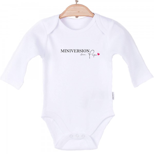 Baby Body langarm weiß Miniversion