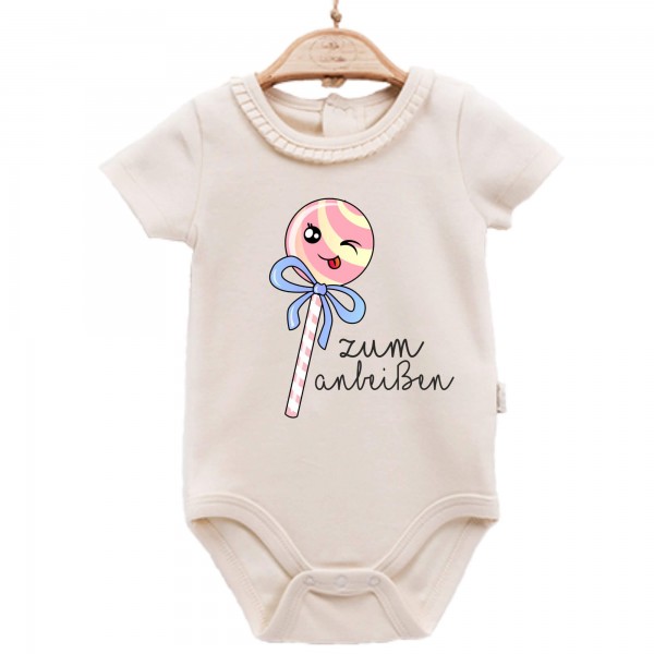 Baby Body kurzarm elegant zum Anbeißen