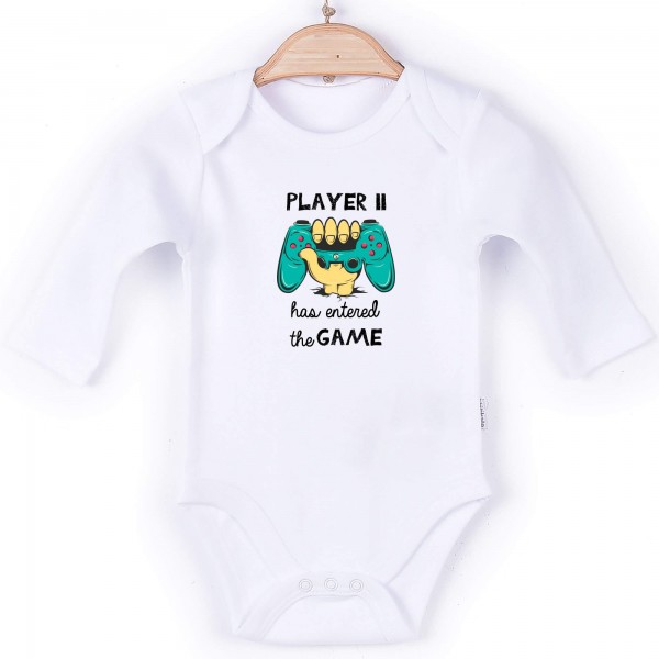 Baby Body langarm weiß Player