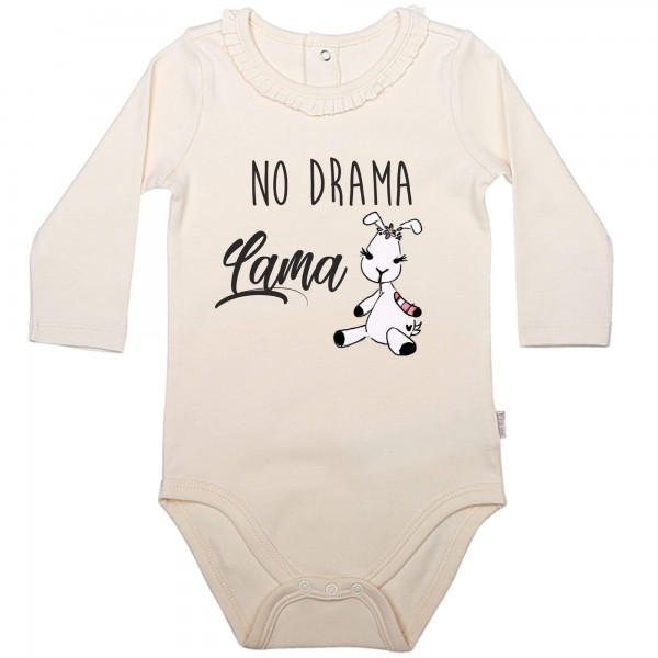 Baby Body Langarm elegant Lama No Drama